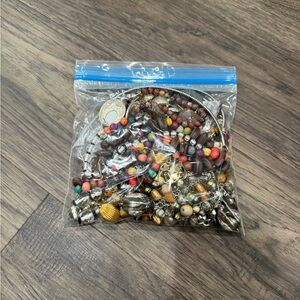 Mixed Beaded Fashion Jewelry Lot - Multicolor